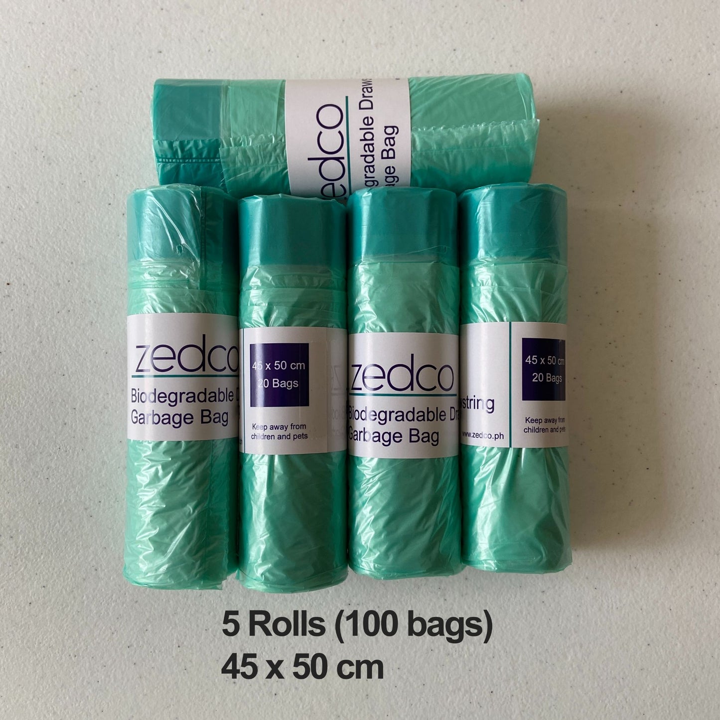 Garbage Bag (Drawstring) - Biodegradable