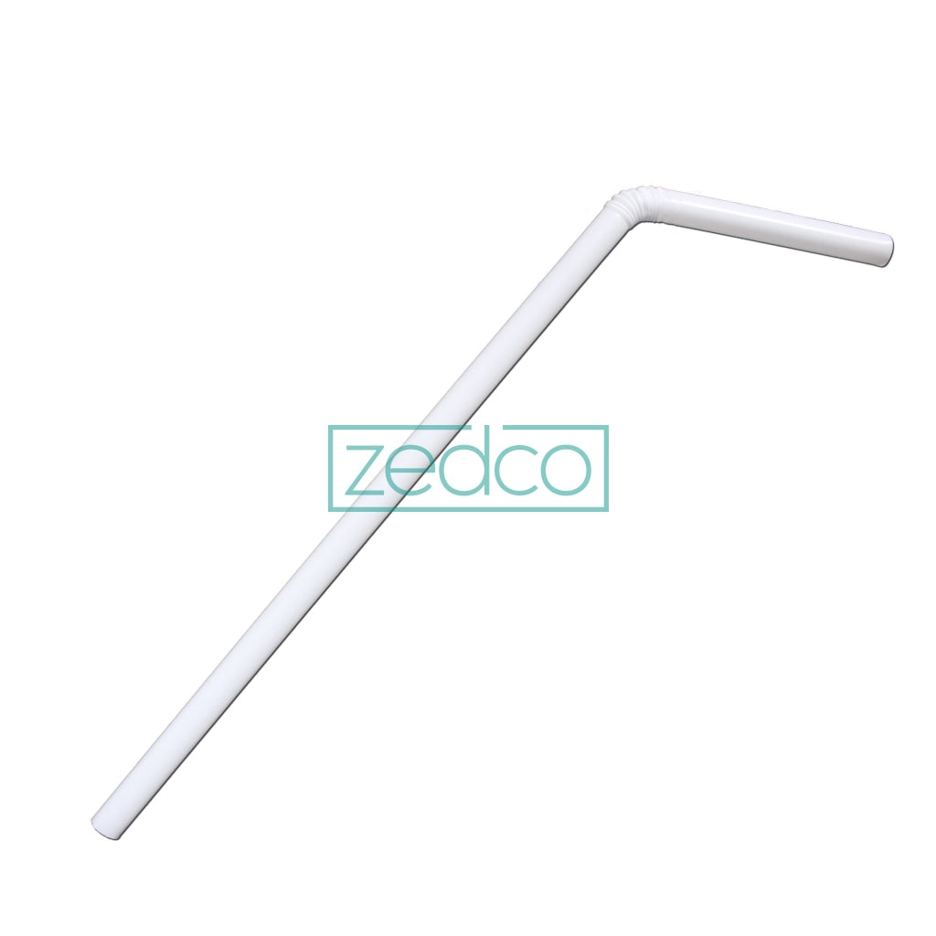 Plastic Bending Straw 10.5” (100 pcs) Zedco PH