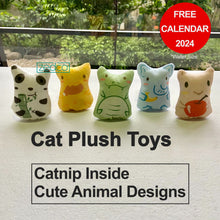 [NEW] Cat Toy With Catnip - Cute Plush Animals, Safe and Fun