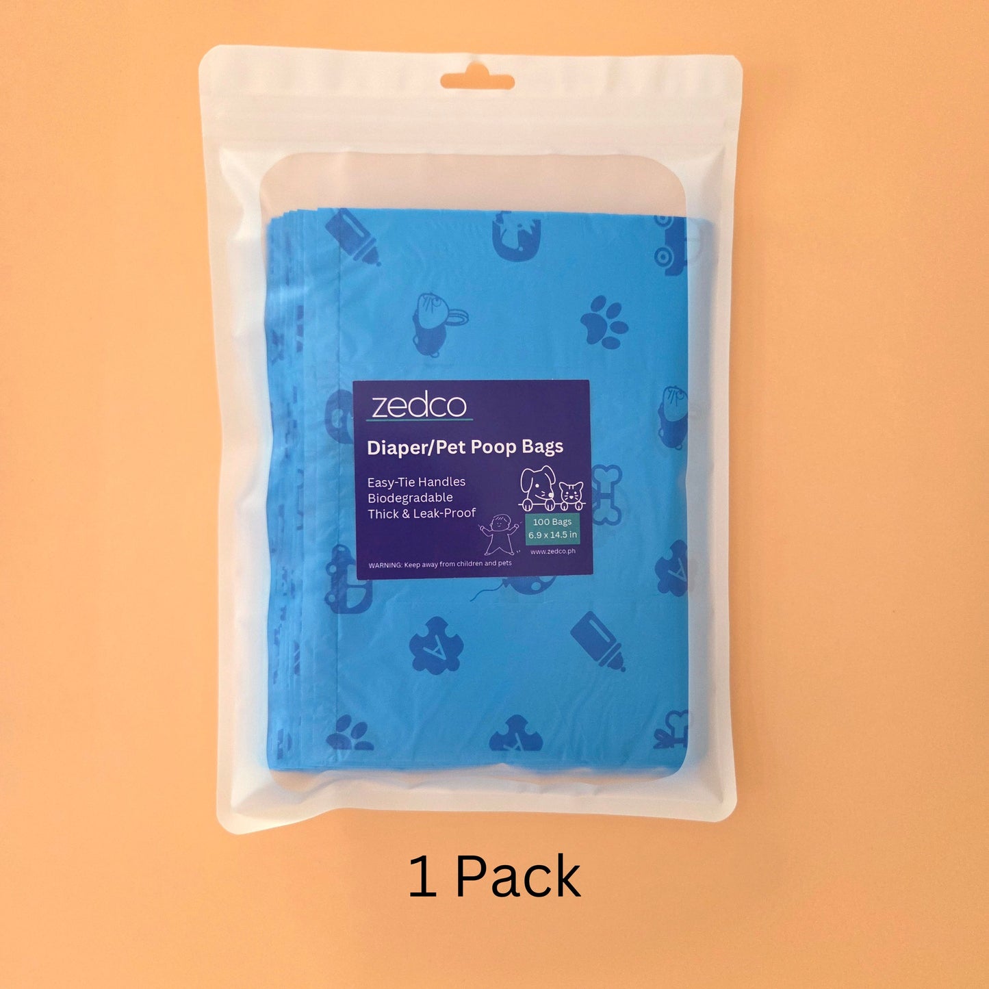 Biodegradable Disposable Diaper/Pet Poop Bags