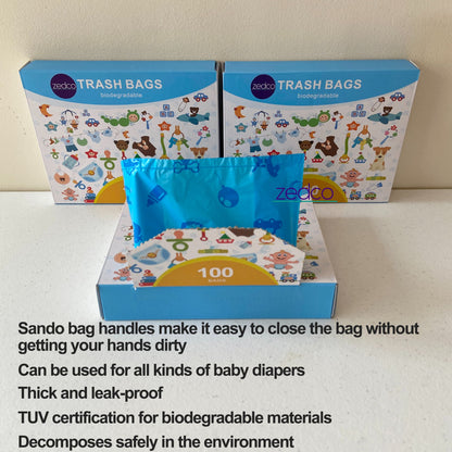 Disposable Diaper Bags/Nappy Bags Biodegradable