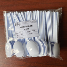[NEW PACK] Plastic Sundae Spoon - 76 pcs (Approx.)/100 grams