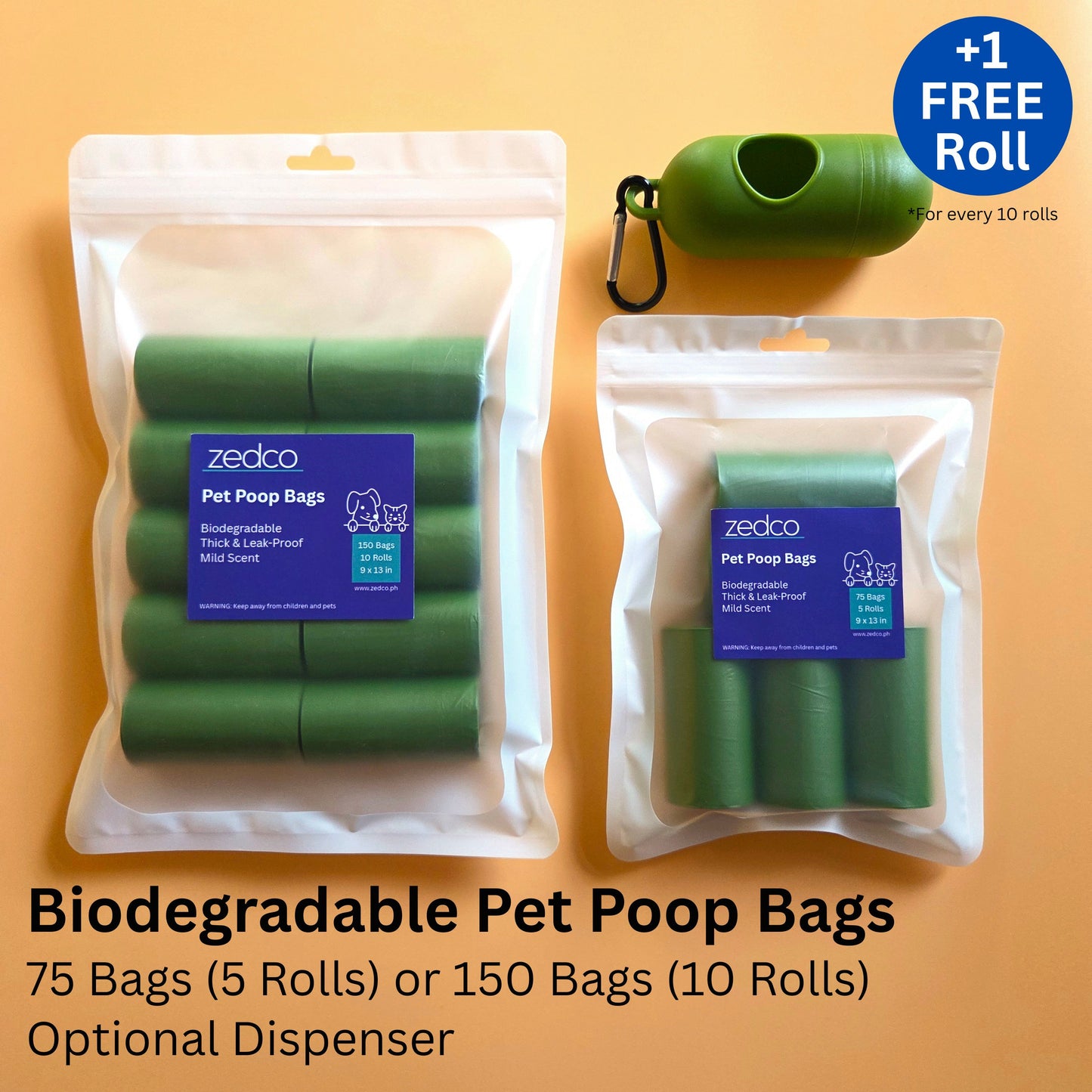 Biodegradable Pet Poop Bags