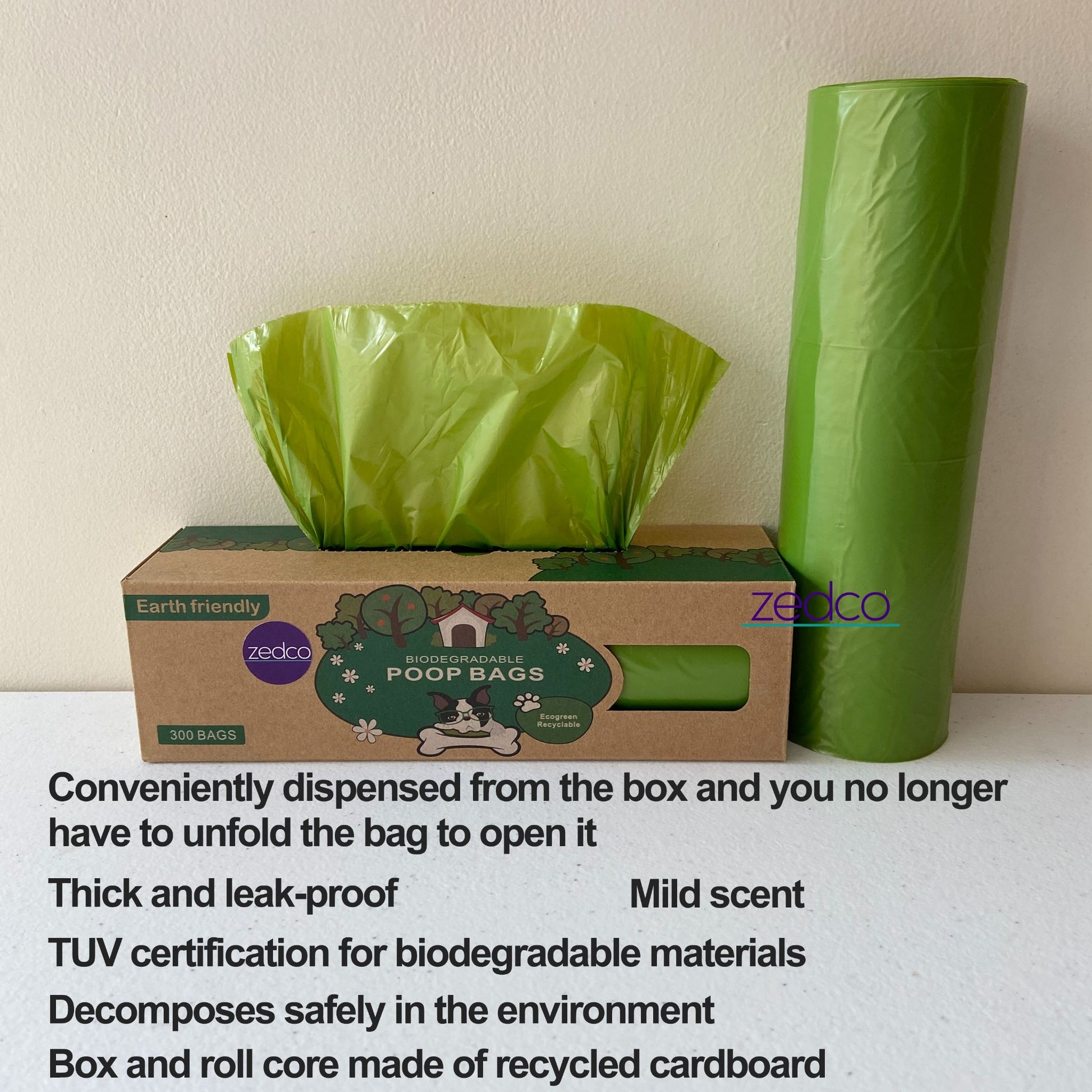 Biodegradable Pet Poop Bag 300 Pulls
