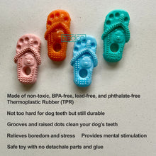 Dental Cleaning Dog Chew Toy - Slipper Design