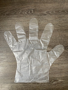 Disposable Plastic Gloves (100 pcs)
