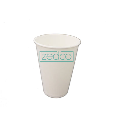 Paper Cup 12 oz - Plain White