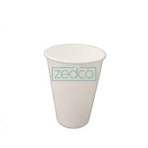 Paper Cup 12 oz - Plain White