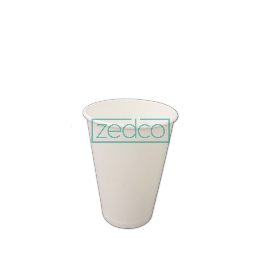 Paper Cup 8 oz - Plain White