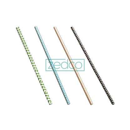 Paper Straw 7.75" - Assorted
