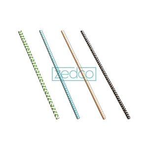 Paper Straw 7.75" - Assorted