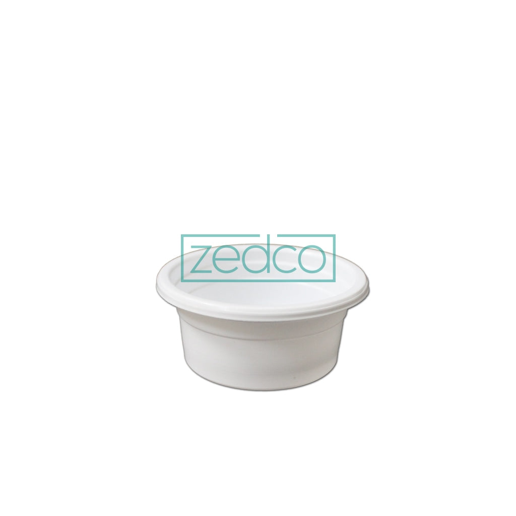 Plastic Sauce Cup 1 oz (30 ml) - White