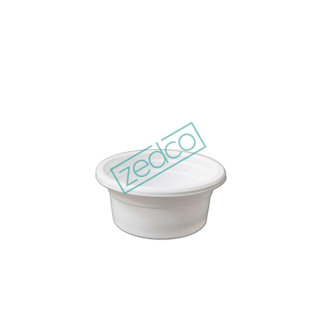 Plastic Sauce Cup 1 oz (30 ml) - White